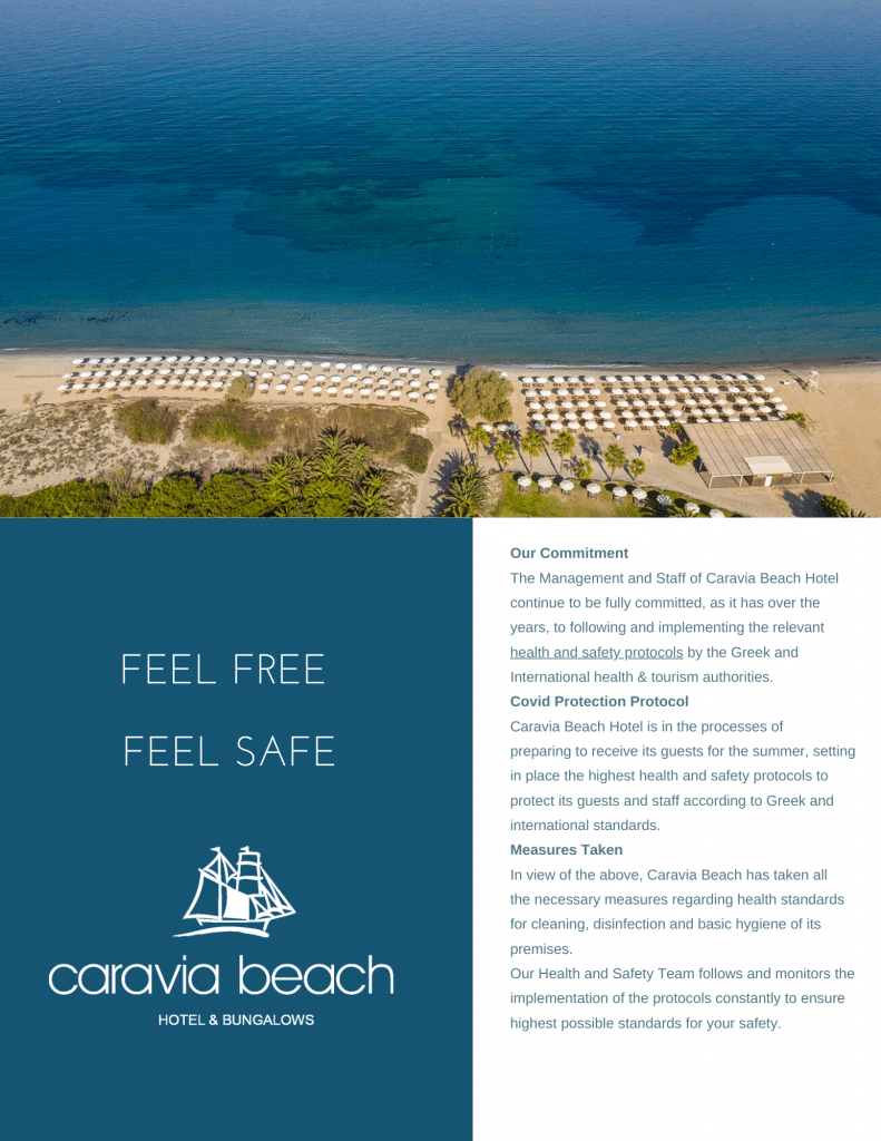 Caravia Beach Covid Protection Plan